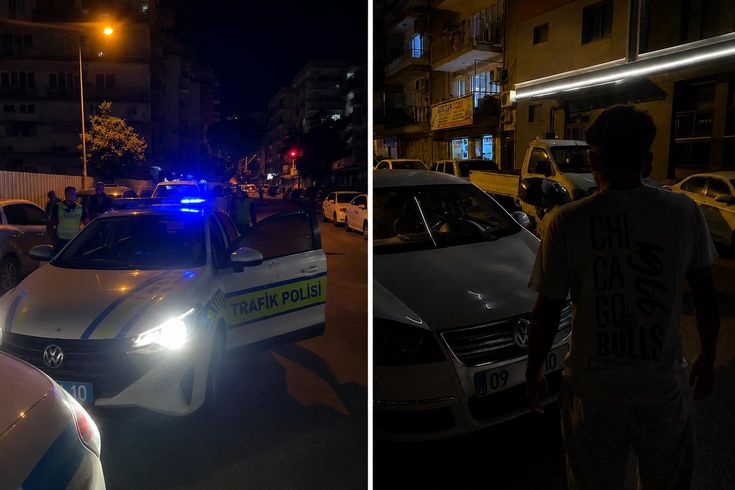 Çakarlı araçla yakalanan genç, “Abim ağır ceza hakimi“ dedi ama cezadan kaçamadı