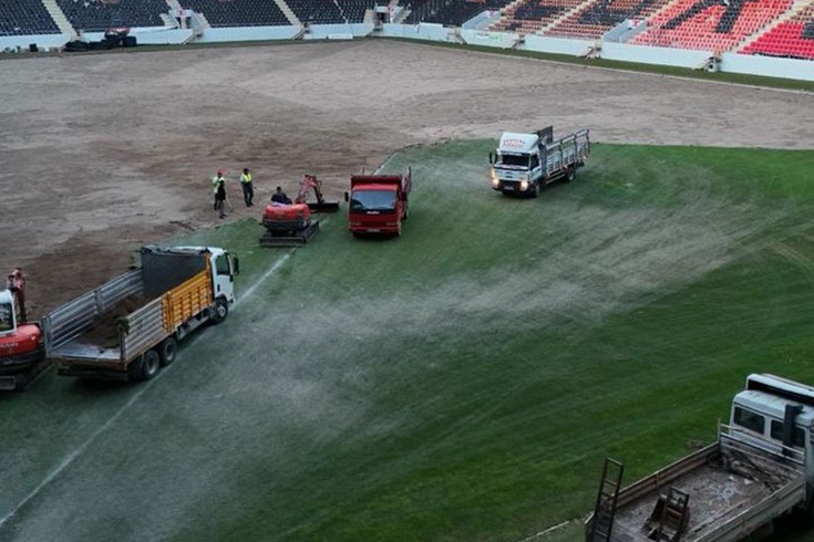 Süper Lig’in yeni stadı, sezona hazırlanıyor