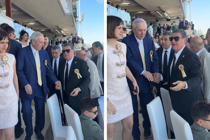 Aziz Yıldırım ve Serdal Adalı, 100. Gazi Koşusu’nda bir araya geldi