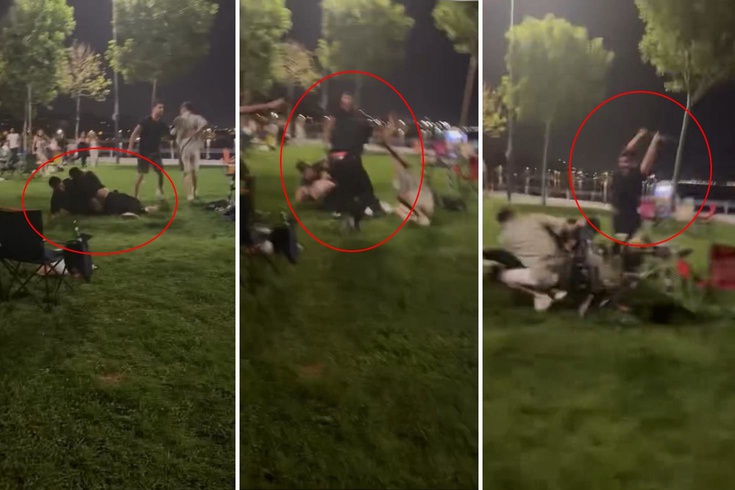 Pikniğe gidip dayak yediler: Yumruklar, sopalar havada uçuştu