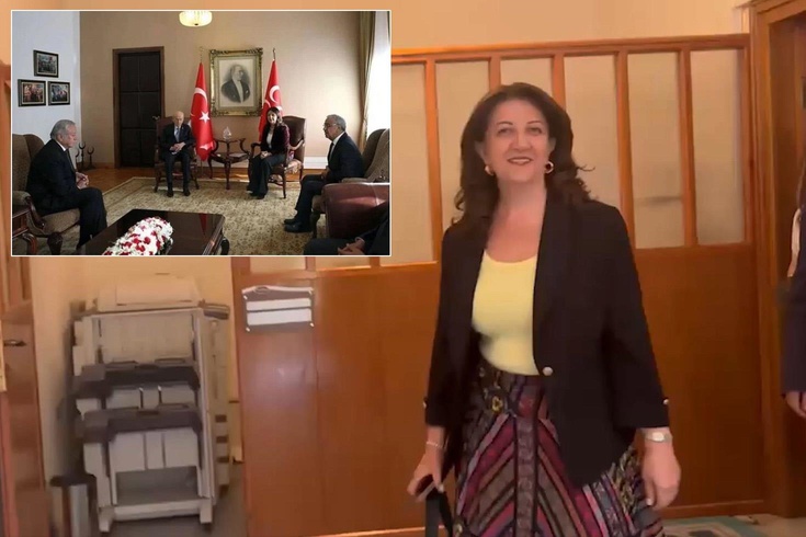 Bahçeli ile görüşme sonrası Pervin Buldan’dan tek cümlelik açıklama