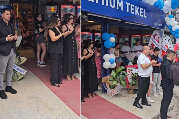 Büyük skandal Cami imamı tekel bayisini dualarla açtı