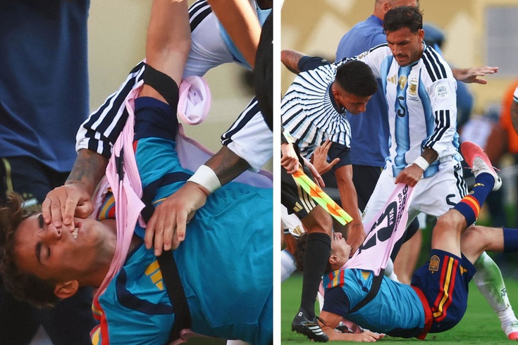 Yenilgiyi hazmedemeyip futbolculara saldıran Paredes’e dev ceza
