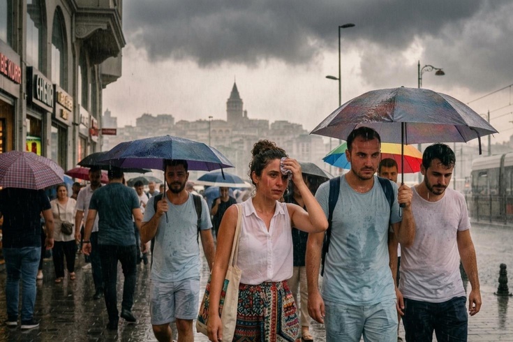 Meteoroloji’den 5 il için sarı kodlu uyarı İstanbul’da pazar günü hava nasıl olacak