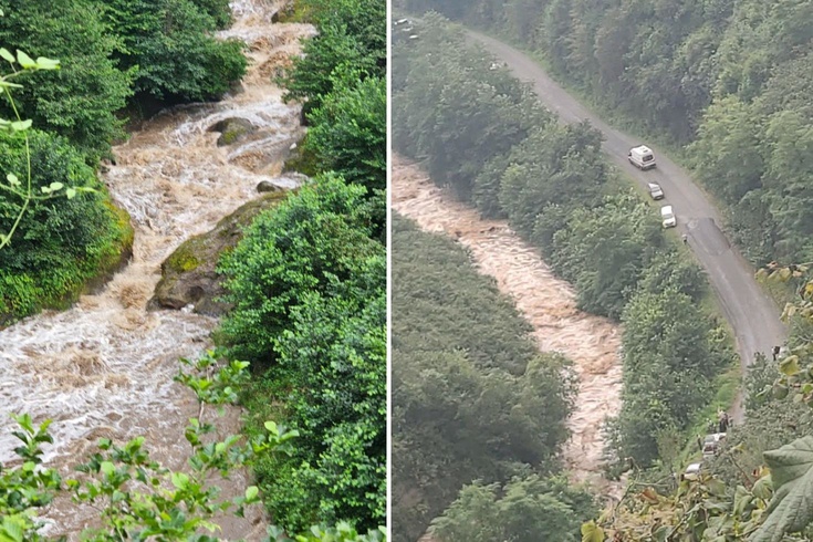 Giresun’da facia Anne ile iki kızı sel sularına kapıldı