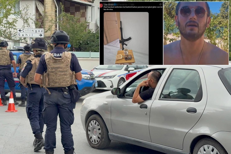 İki gündür evde kapalı Hem çevreye ateş açıp hem de paylaşım yapıyor