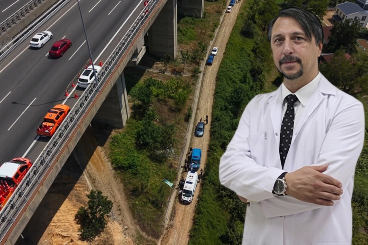 Viyadük altında şüpheli son Uzman doktor ölü olarak bulundu
