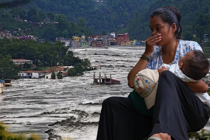 Tibet’te baraj patladı, sular Nepal’e doğru geliyor Halka “Yükseklere kaçın“ uyarısı