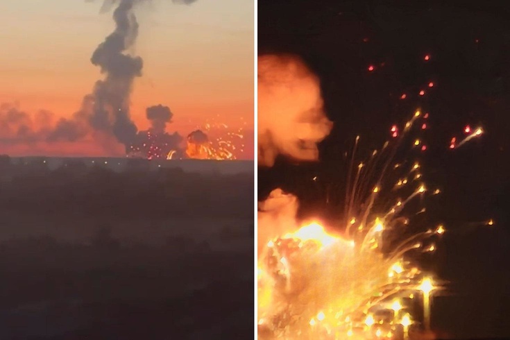 Rusya, Kiev’deki kritik tesisi vurdu Gökyüzünden ateş yağdı