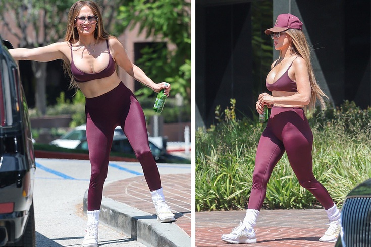 57 yaşındaki Jennifer Lopez’in fiziğini gören dönüp bir daha baktı