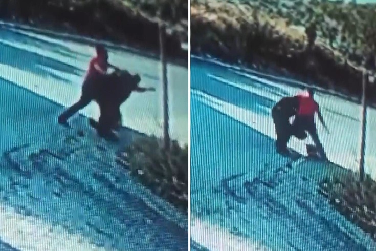 Adana’da engelli vatandaşa tekmeli yumruklu saldırı Vicdanların kurudu anlar kamerada