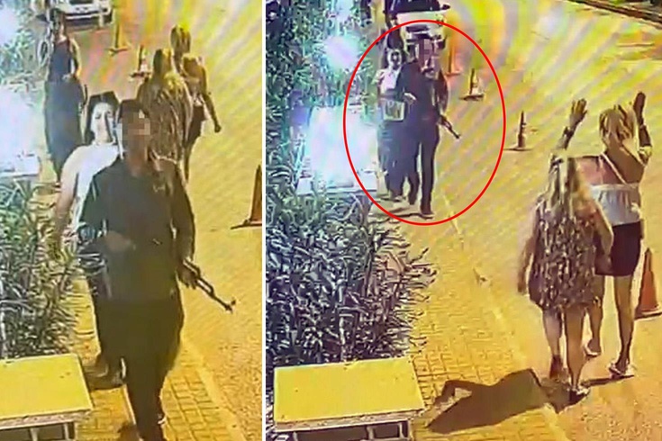 Bir kentimizi ayağa kaldıran görüntü Ekipler anında tepesine bindi