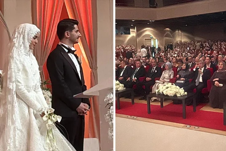 Davutoğlu oğlunu evlendirdi Tüm gözler Erdoğan’ı aradı ama...