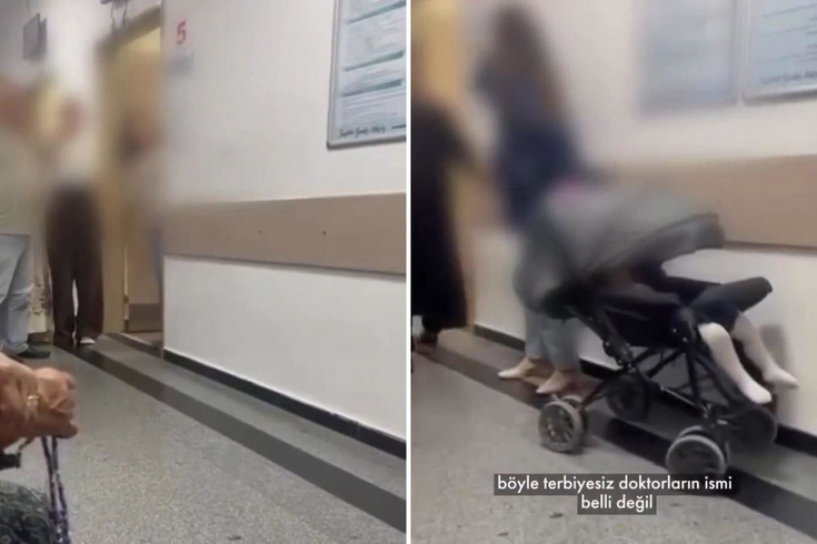 Hastanede gerginlik Doktor odasından çıkan kadının çığlığı koridoru inletti