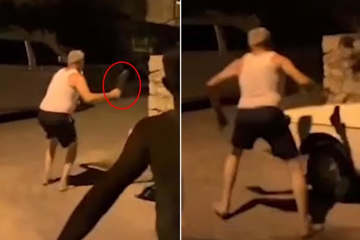 Avcılar bu kez hazırlıksız yakalandı Çareyi terlik fırlatmakta buldu