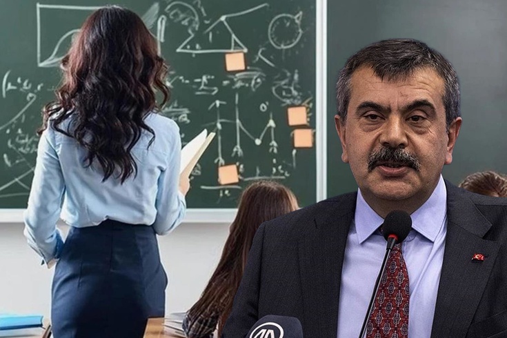 Kıyafetin ardından öğretmenlere bir yasak daha Bakan Tekin canlı yayında açıkladı