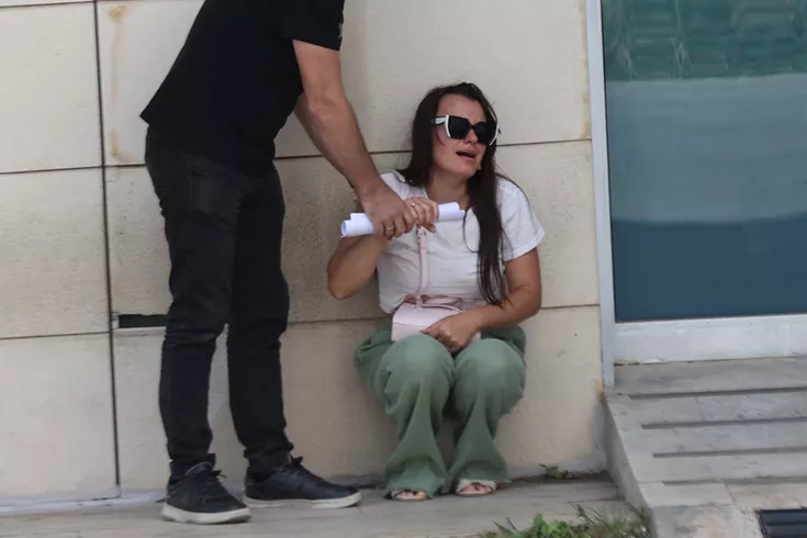 Tır faciasında yürek yakan anlar Cenazeyi almaya gelen abla fenalaştı