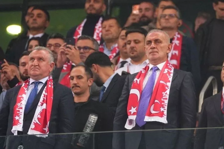 TFF Başkanı İbrahim Hacıosmanoğlu, ’’istifa’’ tezahüratlarına dayanamadı