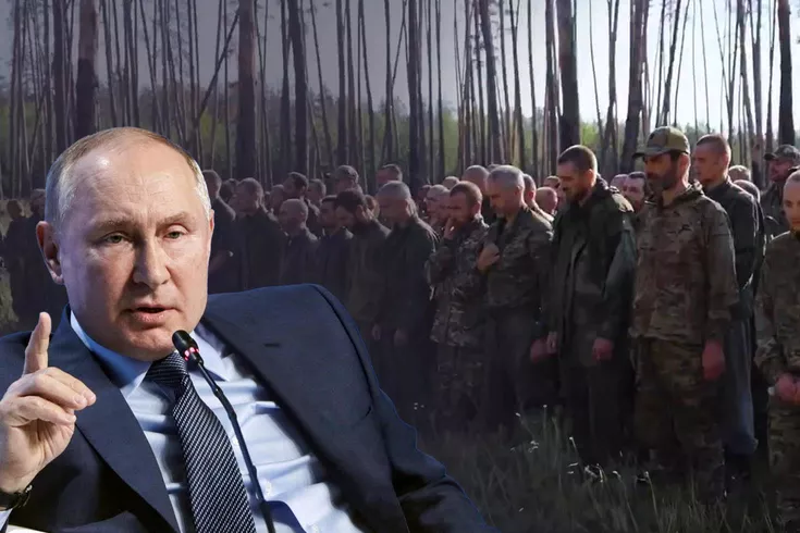 Putin’i çıldırtacak görüntü: 250 Rus askeri esir alındı