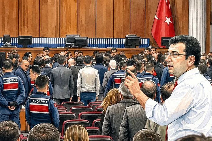Casusluk davasında üçüncü duruşma: İmamoğlu ve Yanardağ’ın tutukluğuna devam kararı verildi