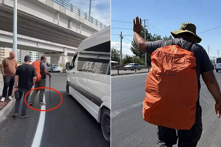 Kızı Narin için Ankara’ya yürüyen baba Arif Güran Urfa’da hastanelik oldu