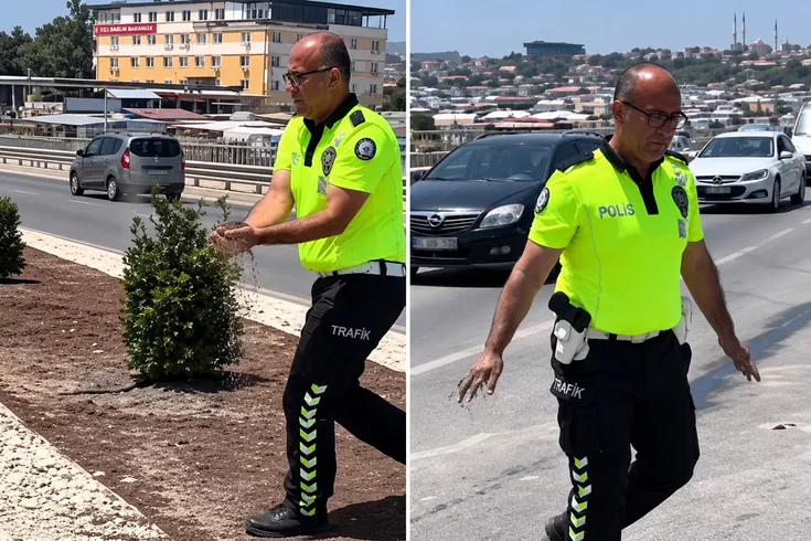 Hatay’da polisin yaptığı hareket Bakan Mustafa Çiftçi’yi duygulandırdı