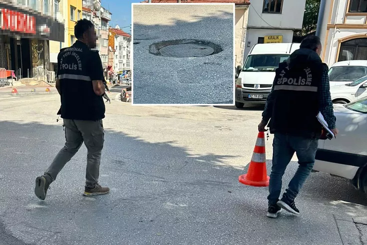 Firma kıyafeti giyip iş makinesiyle yer altındaki 1 milyon TL’lik kabloları çaldılar