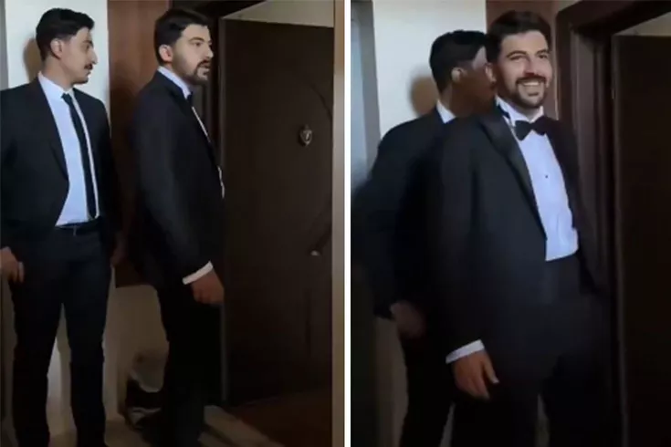Damat gelini almaya gitti Kapıyı açınca hayatının şokunu yaşadı