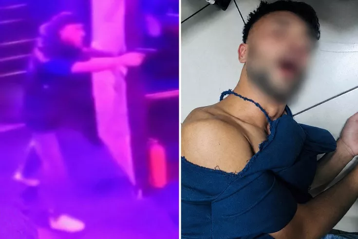Eğlence mekanındaki silahlı kavga kamerada