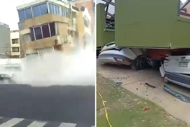 7.7 ile sallanan Panama’dan felaket görüntüleri