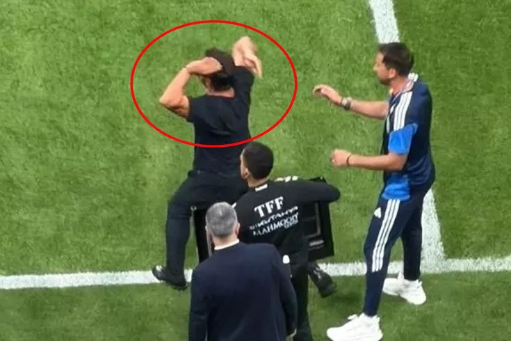 Emre Belözoğlu, Barış Alper Yılmaz’ın golünden sonra çıldırdı