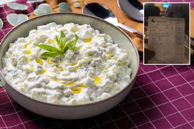 250 liralık cacık pahalıya patladı Restorana 135 bin TL ceza