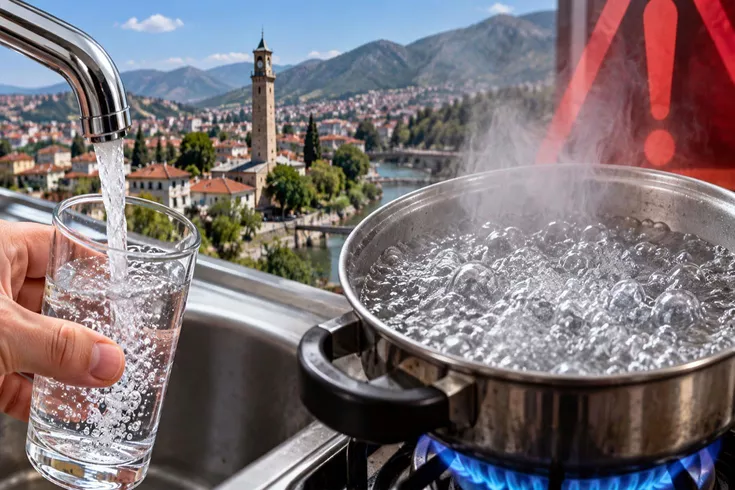 Tokat’ta bin 400 kişi hastanelere başvurdu, vatandaşlara içme suyu için uyarı yapıldı