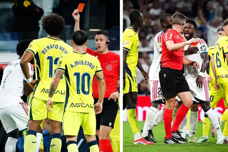 Hakemin üzerine yürüdüler Olaylı maçta kazanan Real Madrid