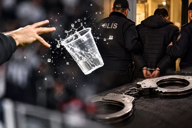 Bir bardak su başına iş açtı Tutuklanması isteniyor