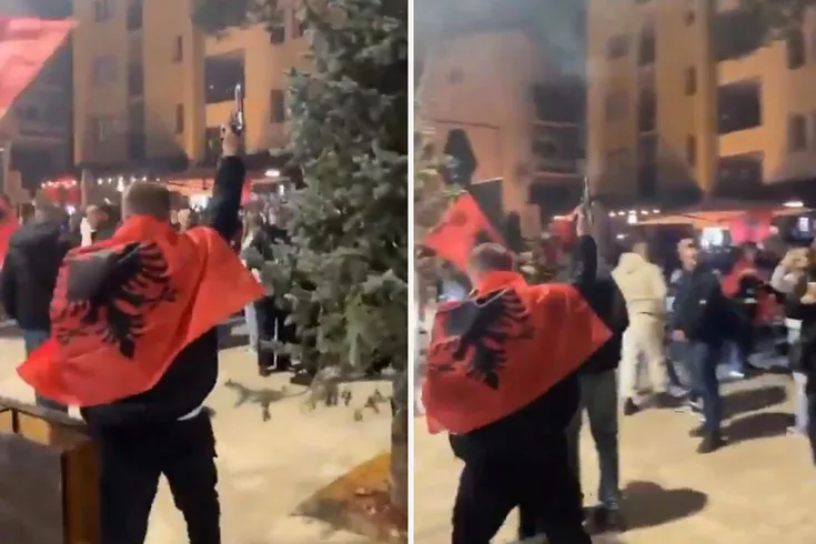 Arnavutluk’ta protestolar alevleniyor Havaya ateş açtı