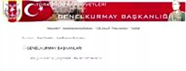 Tsk.mil.tr\'de Özkök Trafiği