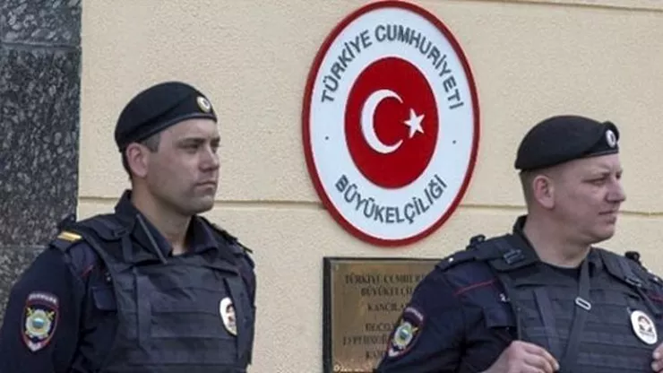 Türkiye\'nin Moskova Büyükelçiliği\'ne Silahlı Saldırı