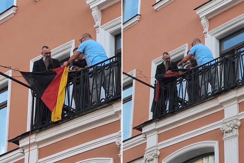 Almanya’nın St. Petersburg Başkonsolosluğu kapatıldı: Bayrak indirildi