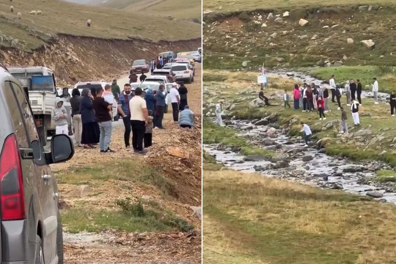 Salah’ın fotoğraf çektirdiği yer olay oldu Ziyaretçiler akın ediyor