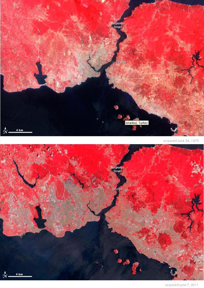 Https Www Sondakika Com Fotogaleri Istanbul Un 36 Yilda Inanilmaz Degisimi Amerikan Ulusal Havacilik Ve Uzay Dairesi Nasa Nin 1975 Ve 2011 De Elde Ettigi Iki Uydu Fotografi Istanbul Un 36 Yilda Ne Kadar Genisledigini Gozler Onune Serdi Istanbul Un 36