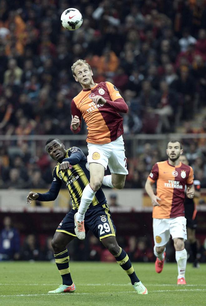 Galatasaray-Fenerbahçe Karşılaşmasının Kareleri - Son Dakika