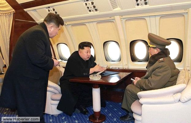 Kuzey Kore Lideri İlk Kez VIP Uçağında Görüntülendi Son Dakika