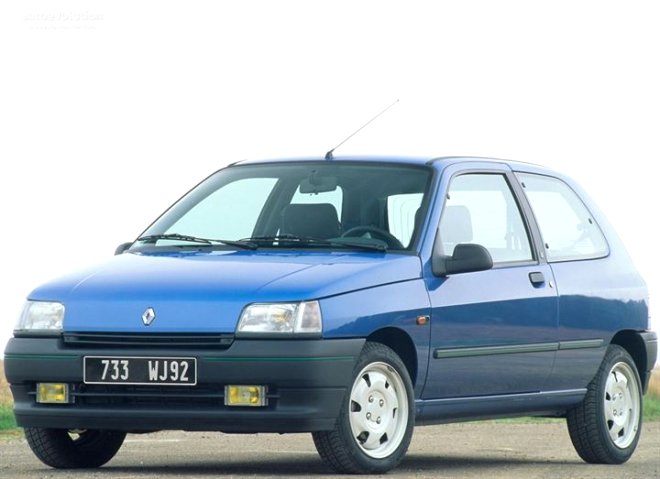 1995-1997 model Renault Clio: 12 bin TL