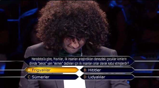 Ardaya 1 milyonluk soruyu açtıran 250 bin lira değerindeki o soru: