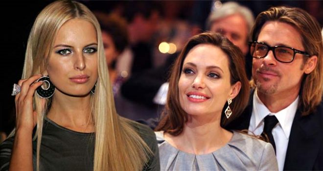 Karolina Kurkova/ Brad Pitt/ Angelina Jolie