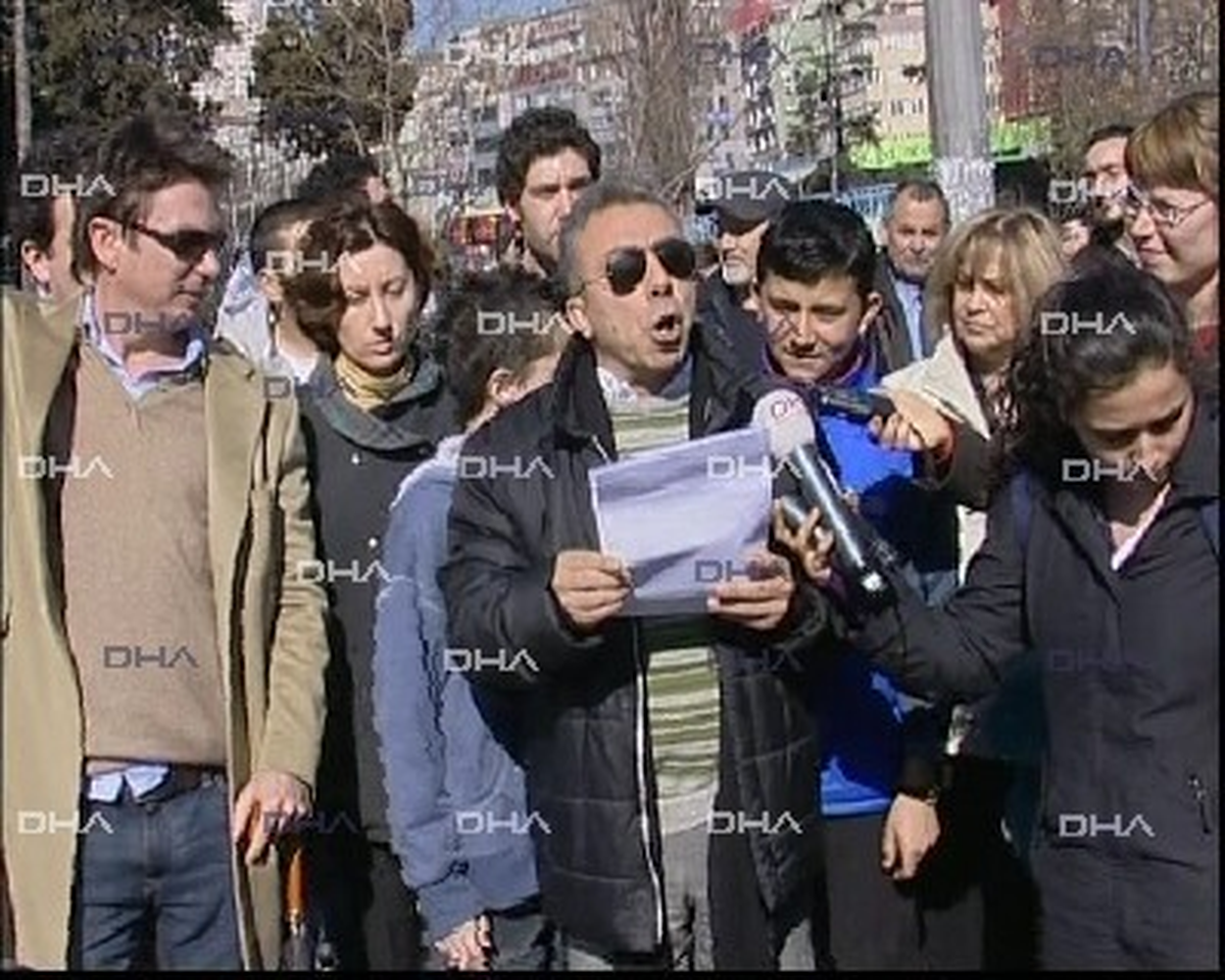 Çırağan Sakinlerinden Gökkafeslere Hayır Eylemi