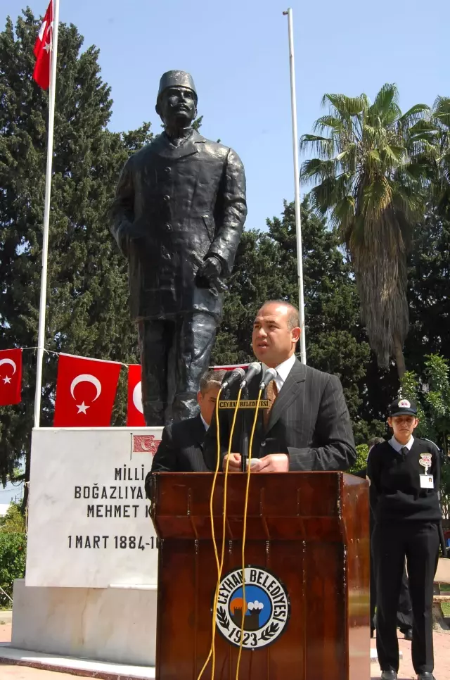 Milli Şehit Mehmet Kemal Bey Ceyhan'da Anıldı - Son Dakika