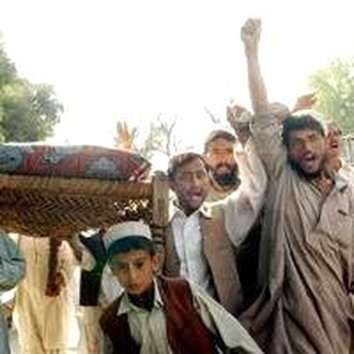 Afganistan'da ABD'yi Protesto