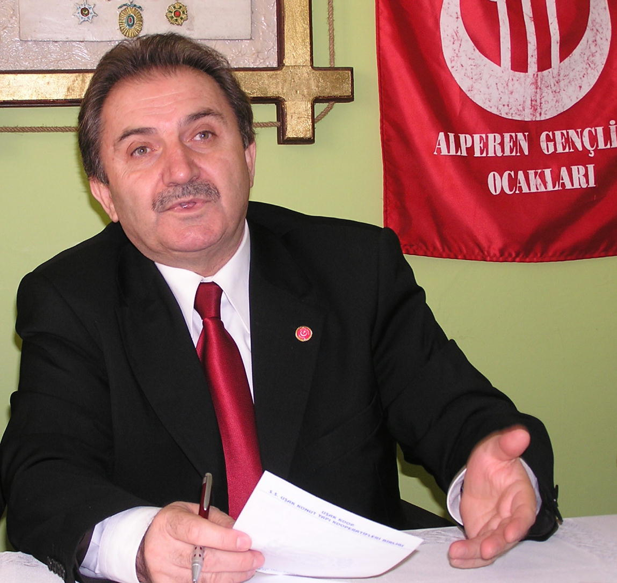 BBP Genel Sekreteri Zeybek Uşak'ta